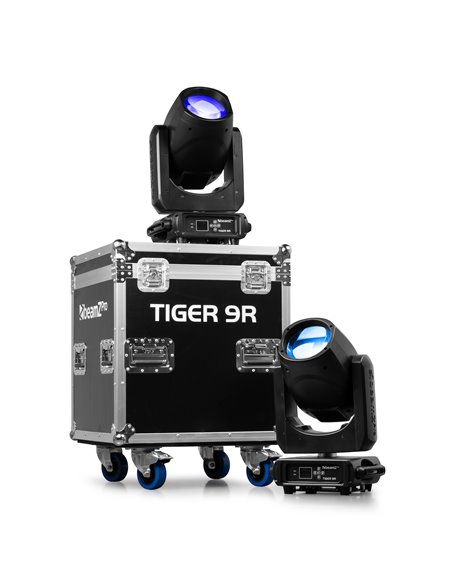 TIGER 9R 260W CABEZA MÓVIL BEAM 2UDS EN FLIGHTCASE