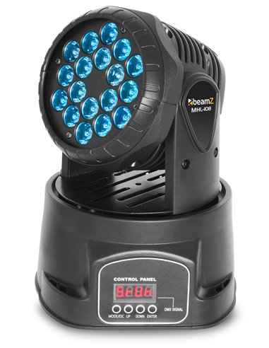 MHL108MK4 LED WASH CABEZA MOVIL 18X 3W