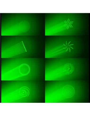 IGNITE300A LED BSW CABEZA MÓVIL CON ANIMACIÓN 2PCS EN FLIGHTCASE