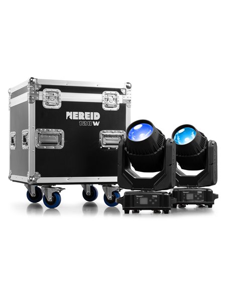 NEREID120 LED BEAM CABEZA MÓVIL EXTERIOR 2PCS EN FLIGHTCASE