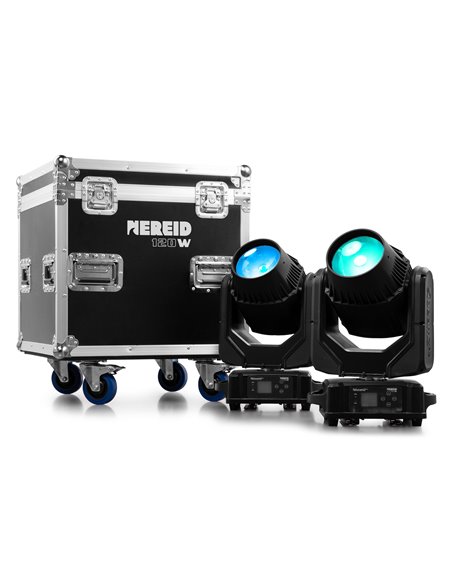 NEREID120 LED BEAM CABEZA MÓVIL EXTERIOR 2PCS EN FLIGHTCASE