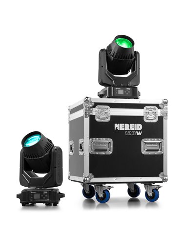 NEREID120 LED BEAM CABEZA MÓVIL EXTERIOR 2PCS EN FLIGHTCASE