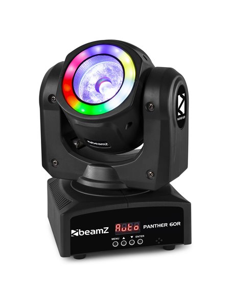 PANTHER 60R LED BEAM CABEZA MOVIL CON ANILLO
