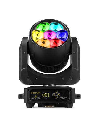 IGNITE740 LED CABEZA MÓVIL WASH CON ZOOM