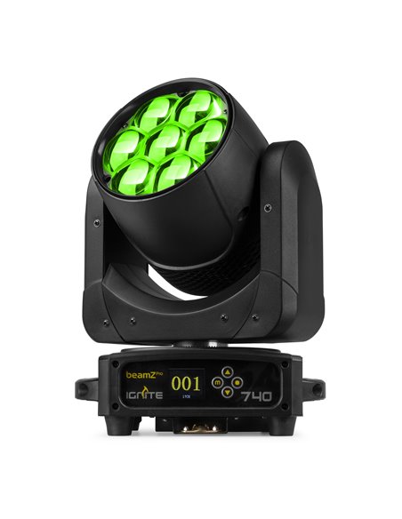 IGNITE740 LED CABEZA MÓVIL WASH CON ZOOM