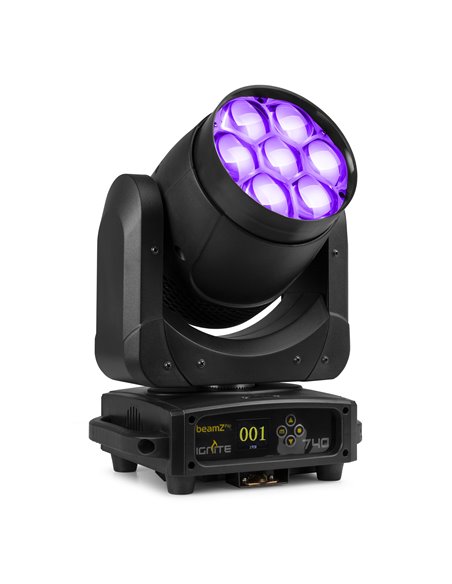 IGNITE740 LED CABEZA MÓVIL WASH CON ZOOM