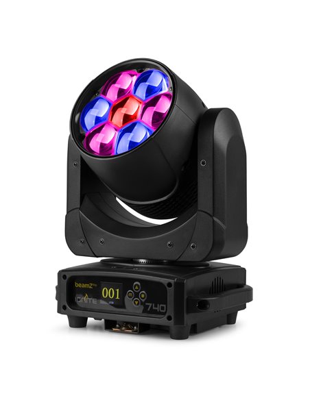 IGNITE740 LED CABEZA MÓVIL WASH CON ZOOM