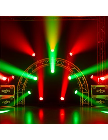 IGNITE740 LED CABEZA MÓVIL WASH CON ZOOM
