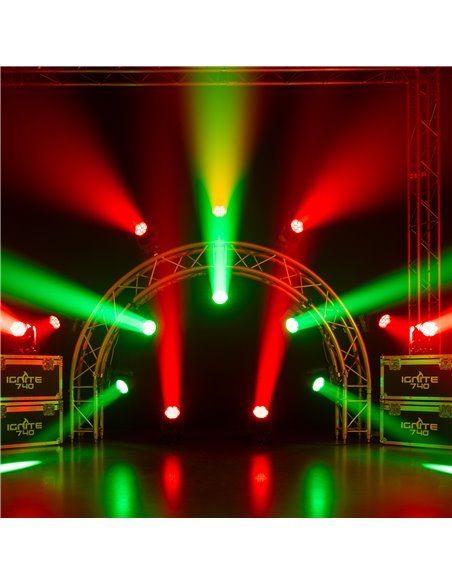 IGNITE740 LED CABEZA MÓVIL WASH CON ZOOM