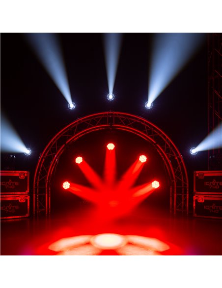 IGNITE740 LED CABEZA MÓVIL WASH CON ZOOM