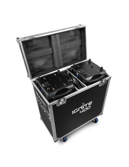 IGNITE400 LED BSW CABEZA MÓVIL CON CMY 2PCS EN FLIGHTCASE