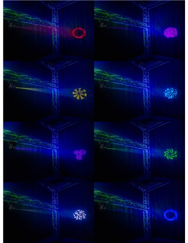 PANTHER 35 LED SPOT CABEZA MOVIL CON ANILLO