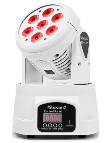MHL74 LED WASH CABEZA MOVIL 7X 10W BIANCO