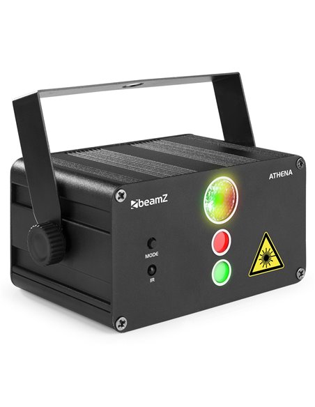 ATHENA LASER RG GOBO CON BATERÍA
