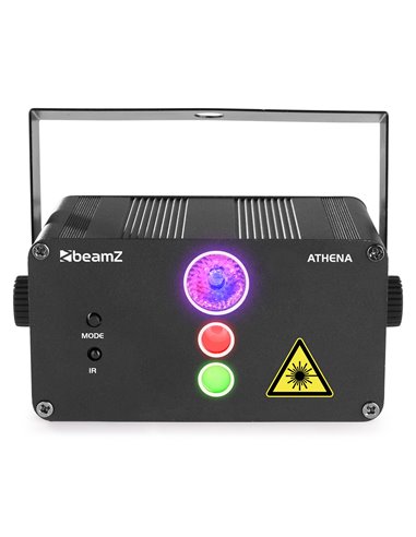 ATHENA LASER RG GOBO CON BATERÍA