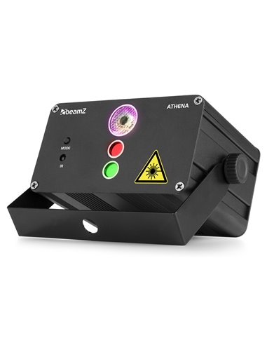 ATHENA LASER RG GOBO CON BATERÍA