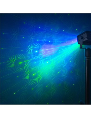 ATHENA LASER RG GOBO CON BATERÍA