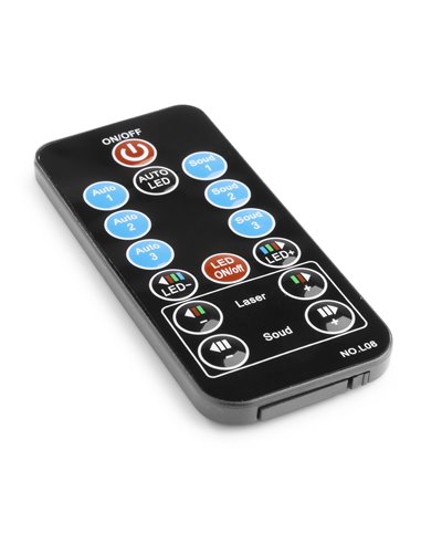 DAHIB DOBLE LASER RG GOBO CON LED AZUL