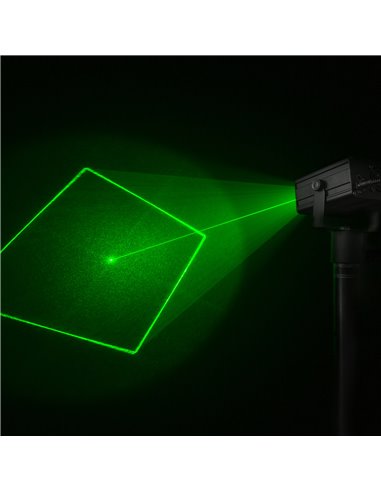 DAHIB DOBLE LASER RG GOBO CON LED AZUL
