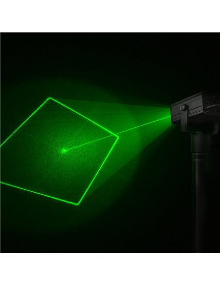 DAHIB DOBLE LASER RG GOBO CON LED AZUL