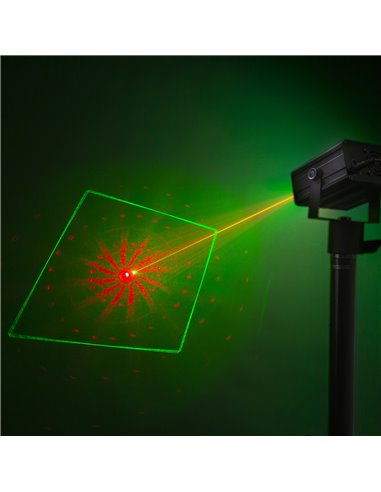 ACRUX QUATRO R/G PARTY LASER CON RGBW