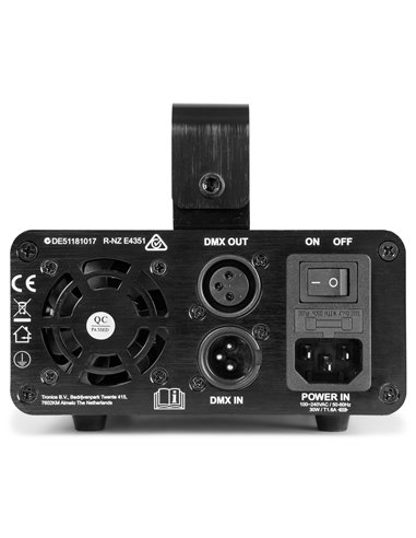 SURTUR II DOBLE LASER RG GOBO DMX IRC LED 3W AZUL