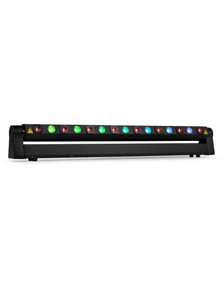 BARRA MÓVIL HYADEN CON 7 LED Y 8 RAYOS LÁSER