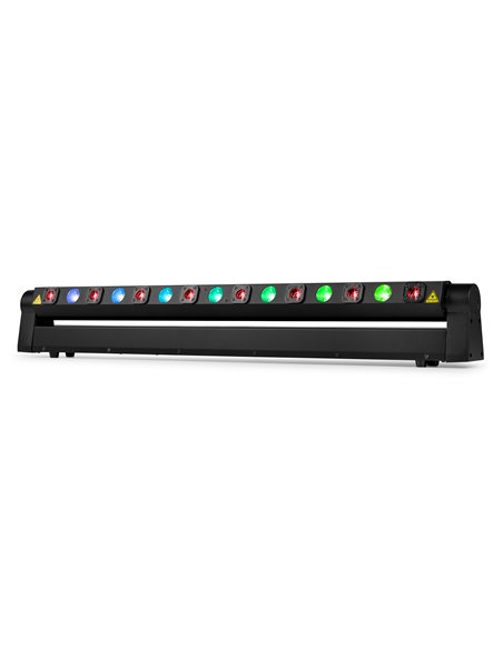 BARRA MÓVIL HYADEN CON 7 LED Y 8 RAYOS LÁSER