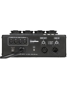 PANEL DE INTERRUPTORES DMX512 4 CANALES 2