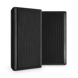 WSF30B JUEGO DE ALTAVOCES PLANOS DE PARED 5.25" 100V NEGRO