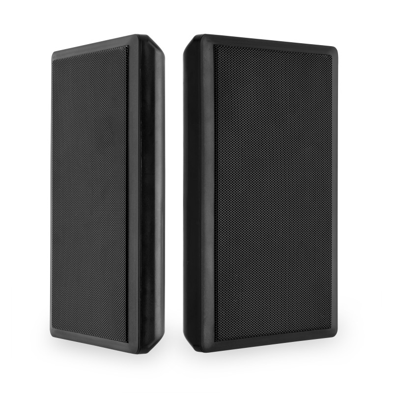 WSF30B JUEGO DE ALTAVOCES PLANOS DE PARED 5.25" 100V NEGRO