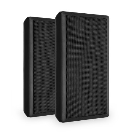 WSF30B JUEGO DE ALTAVOCES PLANOS DE PARED 5.25" 100V NEGRO