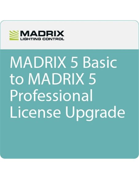 MADRIX 5 ACTUALIZACIÓN DE SOFTWARE BÁSICO  PROFESIONAL