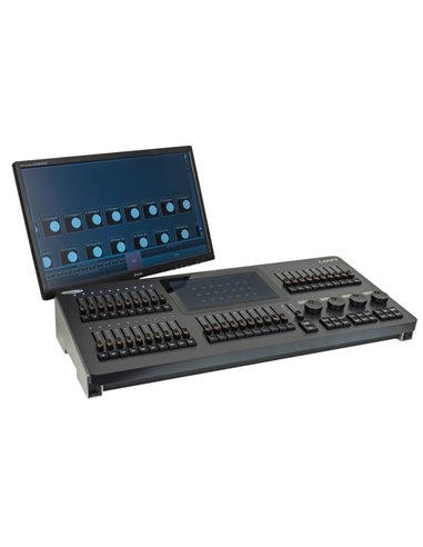 LAMPY 40 2U CONSOLA DMX CON 40 FADERS Y 2 UNIVERSOS