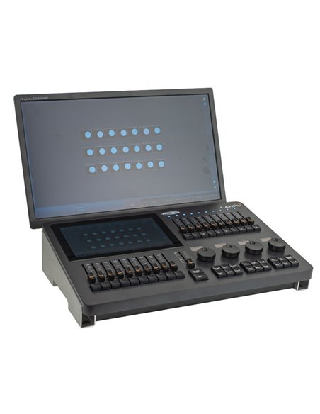 LAMPY 20 1U CONSOLA DMX CON 20 FADERS Y 1 UNIVERSO