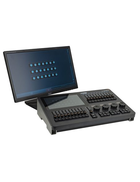 LAMPY 20 1U CONSOLA DMX CON 20 FADERS Y 1 UNIVERSO