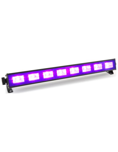 InicioIluminacionLuz negra UV Power Dynamics BUV93 BARRA DE LED 8X3W UV vista 3