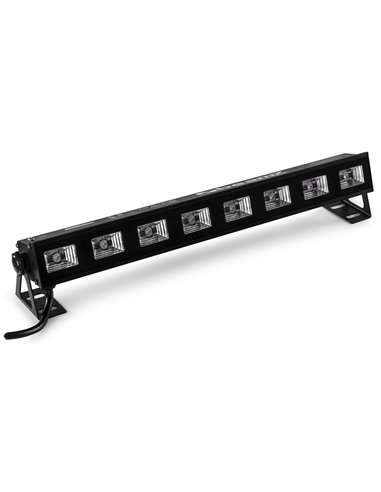 BUVW83 BARRA LED 8X 3W UV/BLANCO 2-EN-1