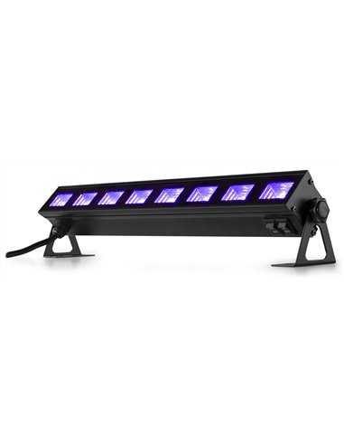 BUVW83 BARRA LED 8X 3W UV/BLANCO 2-EN-1