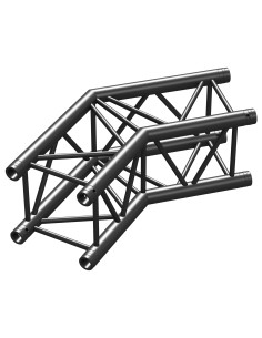 P30-C23 TRUSS 2 VIAS CORNER 135º NEGRO