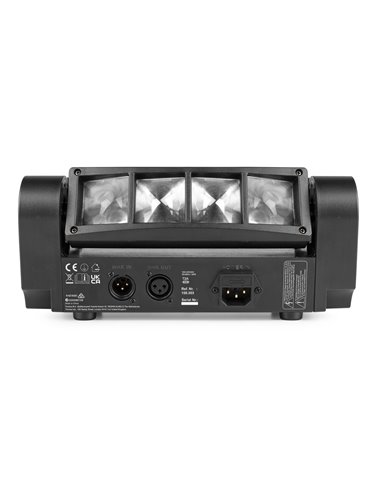 MHL820 DOBLE HELIX 8X 3W RGBW LEDS DMX