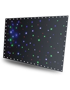SPW96 CORTINA DE ESTRELLAS LED96 COLOR 3X 2M CON CONTROLADOR