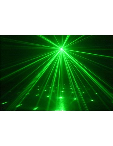 RADICAL II DERBY LED CON LASER RG Y STROBO