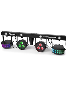 SHOWBAR FREE 2X PAR, 2X DERBY Y STROBO 2