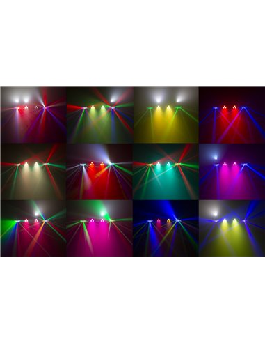 SHOWBAR FREE 2X PAR, 2X DERBY Y STROBO