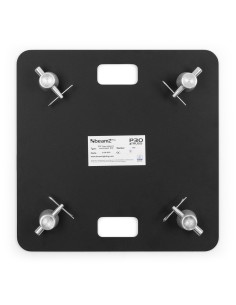 CONJUNTO BASE & PLATO P30 NEGRO