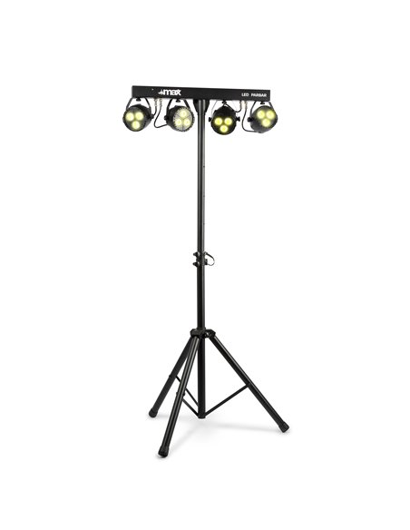 PARTYBAR4 LED PARBAR CON 4 FOCOS 3X 4-EN-1 RGBW