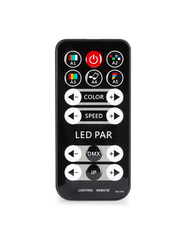 PARTYBAR4 LED PARBAR CON 4 FOCOS 3X 4-EN-1 RGBW