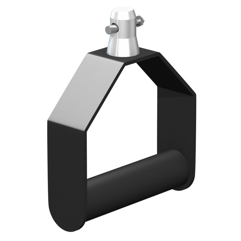 DR03 COLGADOR SIMPLE 100KG NEGRO