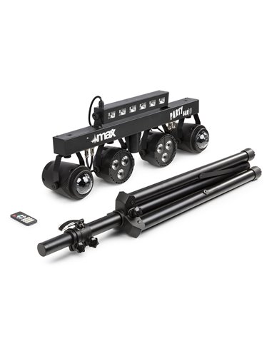 PARTYBAR10 KIT 2X JELLY MOON, 2XPAR Y UV/STROBO